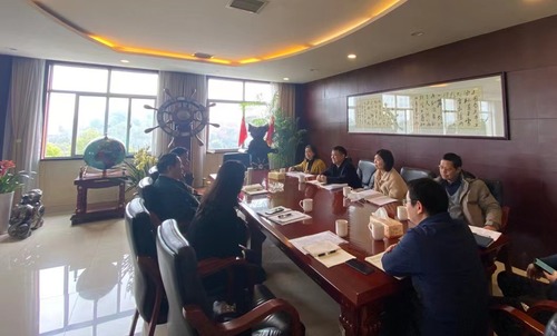 兴隆产业学院座谈会现场